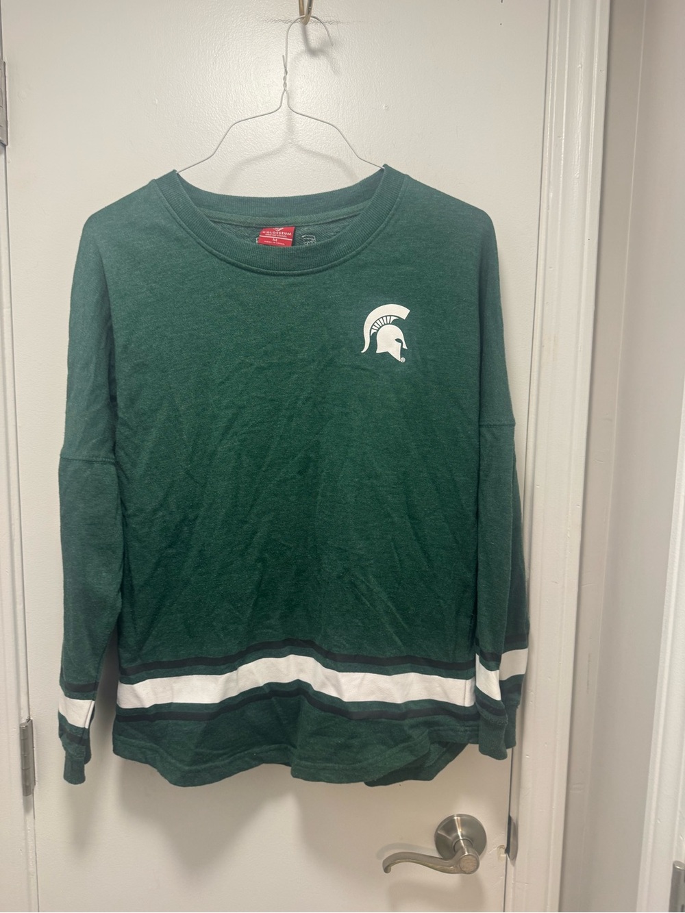 *Colosseum Forest Green Crewneck Shirt with Red Brand Tag